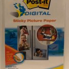 NEW Post-it Digital INKJET MATTE Sticky Picture Paper 25 Sheets 4x6 Size NEW Post-it Digital INKJET MATTE Sticky Picture Paper 25 Sheets 4x6 Size