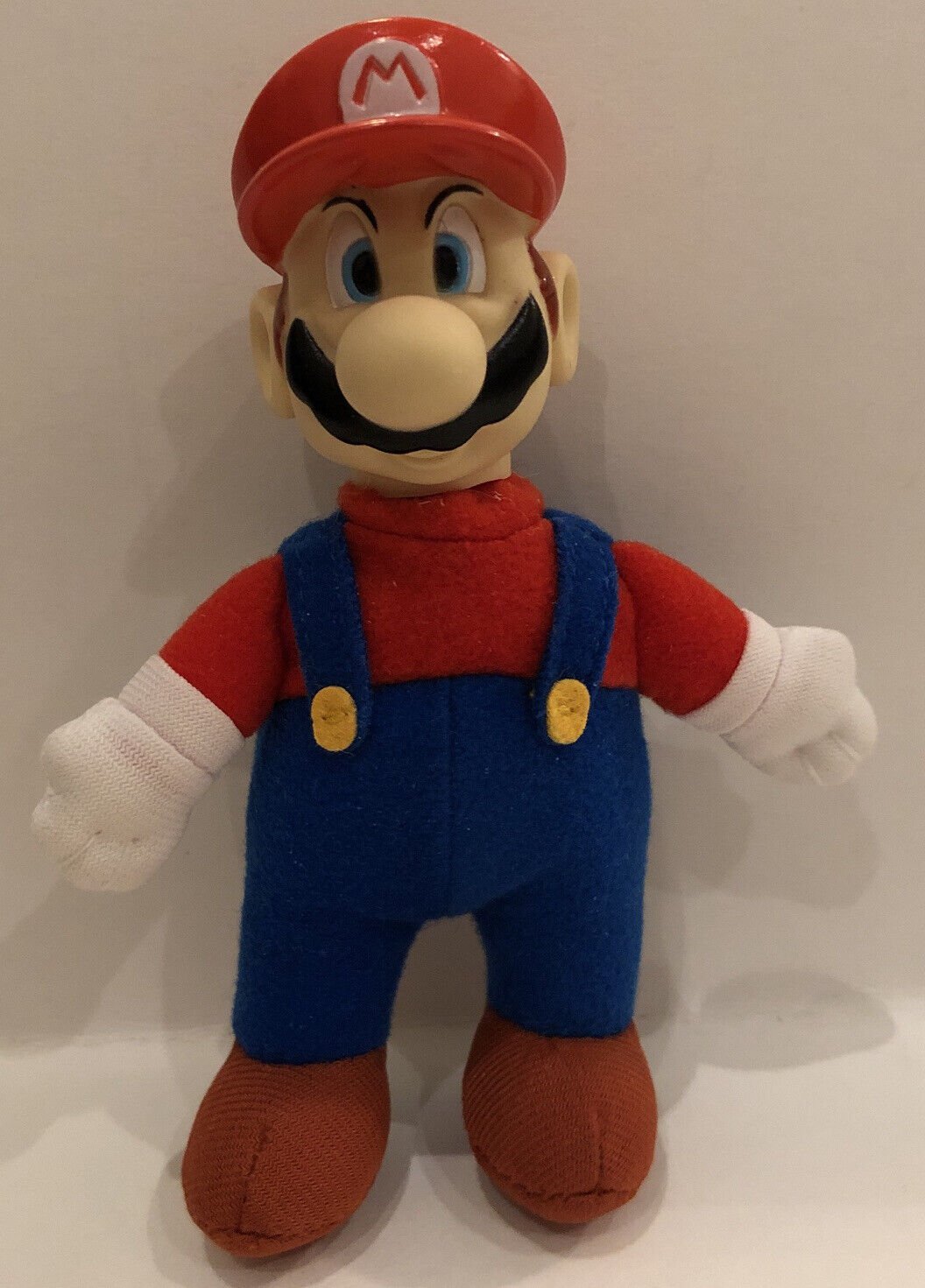 2004 Nintendo Super Mario Bros 5 inch Mario Plush Wendy's Kids Meal Toy