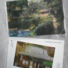 Postcard Set Japanese nature house