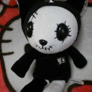 Hangry & Angry Gothic Nun Punk Horror Cat with Hoodie Plush Kids