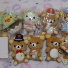 Rilakkuma Korilakkuma Bear Plush x 9 Teddy Set lots