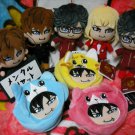 GACKT Gakucchi Furyu Mascot Pouch Plush Toy Doll Set Japan