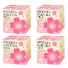 Sweet Sakura Black Tea Bag 10 pcs x 4 pack Japan