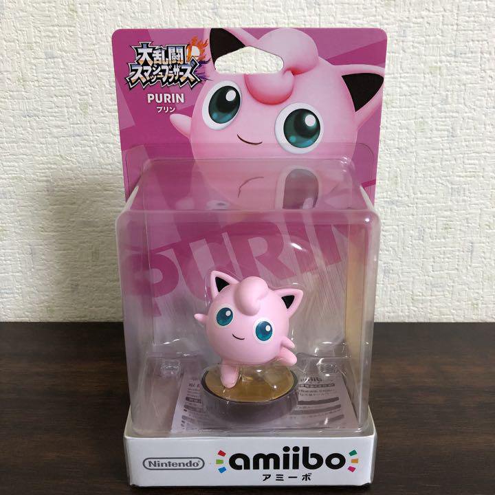 Nintendo amiibo Pokemon PURIN Jigglypuff Switch Super Smash Bros ...