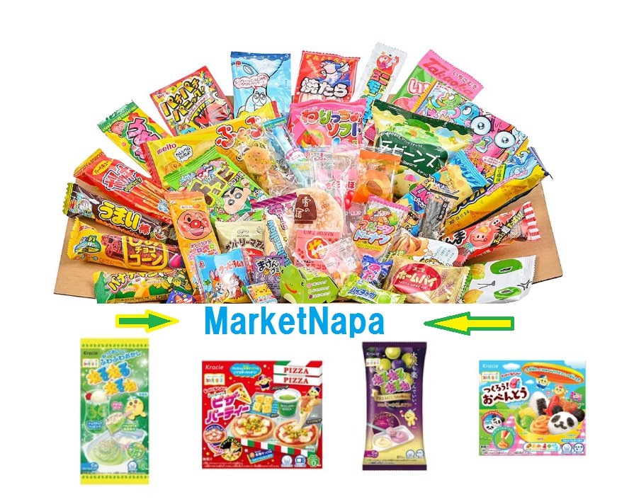 38 Japanese Candy / Snack / Chocolate / dagashi etc. Box Set Assortment  Popular Sweets
