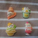Korean Style Resin Charm Craft charms 8pcs Animal Sweet Korean Style Resin Charm Craft charms 8pcs Animal Sweet