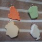 Korean Style Resin Charm Craft charms 8pcs Animal Sweet
