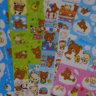 Rilakkuma Stickers for Crafts, Journals, Notebooks, Laptops (Set of Sheets)