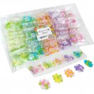 Rainbow Candy Star Shaped Konpeito Assortment, Japanese Sugar Confectionery (50 small Bags in pack)