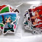 Vocaloid Kasane Teto and Hatsune Miku 30pcs Stickers Anime Craft supply card making decor