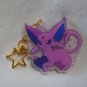 Pokemon Eevee, Espeon, Umbreon, Sylveon, and Vaporeon, Double-Sided  Craft charm keychain diy supply
