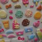 Vintage theme Hello Kitty Vinyl resin Stickers summer themed Craft Supply Sticker