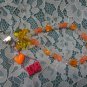 Beaded Mobile Charm Ribbon Heart Love Strap Keychain Charms Beads Kawaii