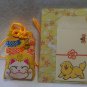 Japanese Omamori Good Luck Prayer Charm Amulet Pouch with Bell japanese