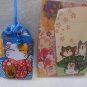 Japanese Omamori Good Luck Prayer Charm Amulet Pouch with Bell japanese