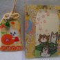 Japanese Omamori Good Luck Prayer Charm Amulet Pouch with Bell japanese