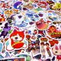 Yo-kai Watch PVC Stickers: Waterproof Decals for Laptops, Luggage, Craft Supply Sticker