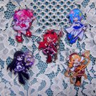 Puella Magi Madoka Magica Acrylic Charms (DIY Keychain Supply) Craft charms party cake decor