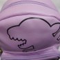 Children's Purple Dinosaur Backpack with Plush Toy Charm – Daypack for Kids teens