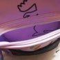 Children's Purple Dinosaur Backpack with Plush Toy Charm – Daypack for Kids teens