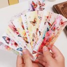 16 Watercolor Butterfly Flower Bookmarks | Gift for Book Lovers 16 Watercolor Butterfly Flower Bookmarks | Gift for Book Lovers