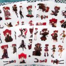 Vocaloid Kasane Random Teto Stickers Set Card Making Decoration Craft Supplies party decorations Vocaloid Kasane Random Teto Stickers Set Card Making Decoration Craft Supplies party decorations