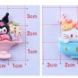 Resin Sanrio Character Charms Crafts flat backs Scrapbook Figurines DIY Decor Crafts
