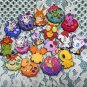 Digimon Charm set Anime themed Acrylic Brooches Craft Charms pins Diy Projects