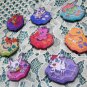 Digimon Charm Anime patterned Acrylic Brooches Craft Charms pins Diy Projects