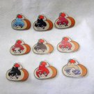Blue Lock Charms strawberries cream puffs Acrylic Craft Charms Keychain Diy supply Cake toppers Blue Lock Charms strawberries cream puffs Acrylic Craft Charms Keychain Diy supply Cake toppers