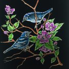 Original Birds Watercolor Painting