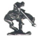 End of Trail Pewter Mini Figurines Lot of 5