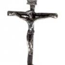 Jesus on Cross Pewter Mini Figurines Lot of 5