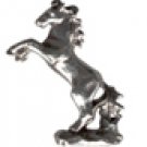Horse Pewter Mini Figurines Lot of 5