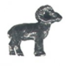 Ram  Pewter Mini Figurines Lot of 5