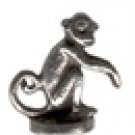 Monkey  Pewter Mini Figurines Lot of 5