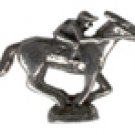 Jockey on Horse   Pewter Mini Figurines Lot of 5