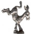Donkey Pewter Mini Figurines Lot of 5