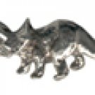 Rhino  Pewter Mini Figurines Lot of 5