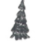 Fir Tree  Pewter Mini Figurines Lot of 5