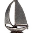 Sailboat Pewter Mini Figurines Lot of 5