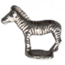 Zebra  Pewter Mini Figurines Lot of 5