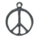 Lot of 12 Peace Charms Free Shipping