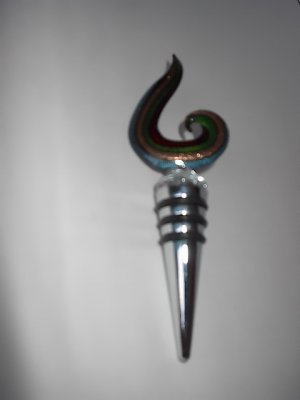 Glass Wine  Bottle Stopper