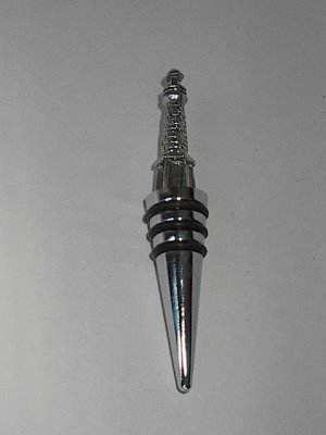 Lighthouse Pewter Wine  Bottle Stopper
