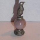 Penguin Mini Pewter Figurines on  Marble