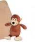 Three Piece Monkey Blanket With Neck Pillow and Stuff Toy
