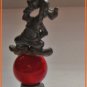 Pluto  Mini Pewter Figurines on Marble