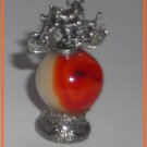Motorcycle  Mini Pewter Figurines on  Marble