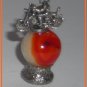 Motorcycle  Mini Pewter Figurines on  Marble
